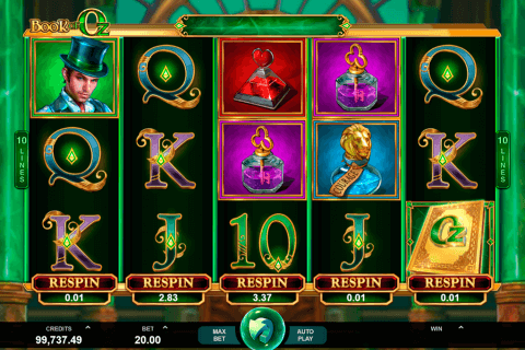 book of oz microgaming
