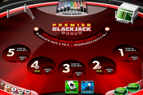 premier blackjack multihand euro bonus gold microgaming